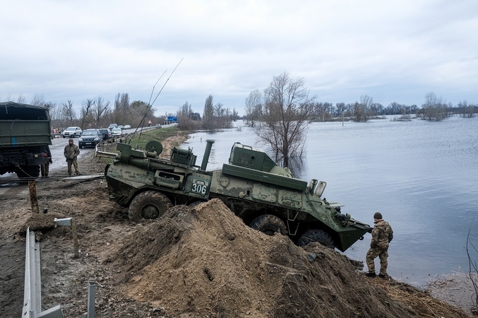 Susivieniję Ukrainos kaimo gyventojai išgelbėjo Kyjivą nuo okupacijos