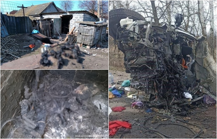 Charkivo srityje Rusijos kariai įrengė kankinimų kamerą: suaugusiuosius ir vaikus degino gyvus