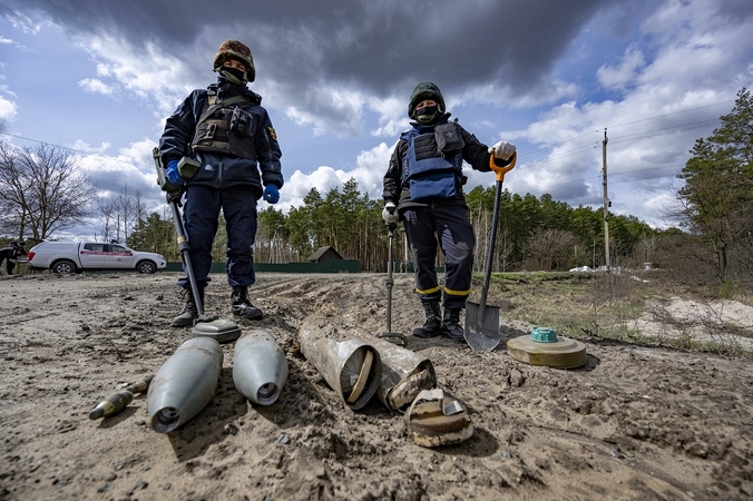 Ukraina: Rusijos karinių pajėgų smūgiai dabar daugiausiai nukreipti į miestus Luhansko srityje