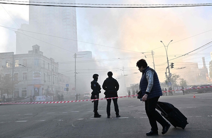 Rusijos pajėgos vėl smogė Ukrainos pramonės ir energetikos objektams