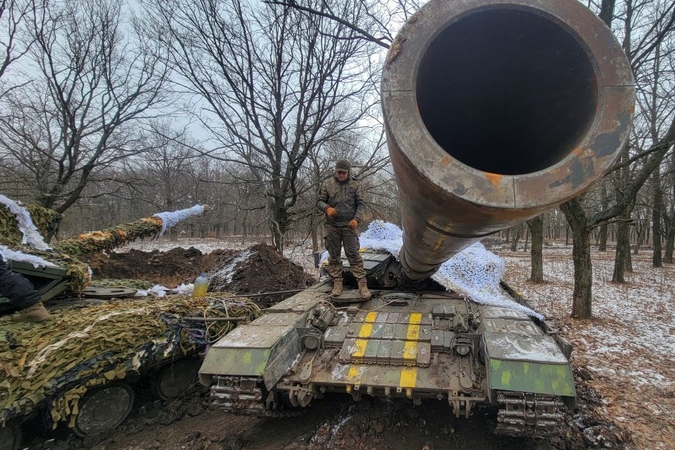 Ukraina: metas liautis bijojus V. Putino ir atsiųsti Kyjivui tankų