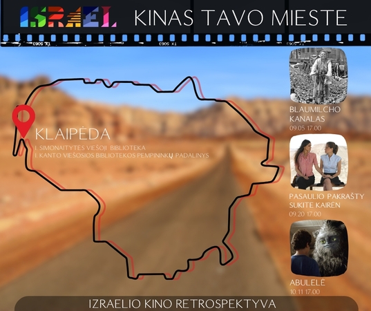 Repertuaras: uostamiesčio žiūrovams bus pristatyti trys skirtingais laikotarpiais sukurti filmai, tarp jų ir „Pasaulio pakrašty sukite kairėn“.