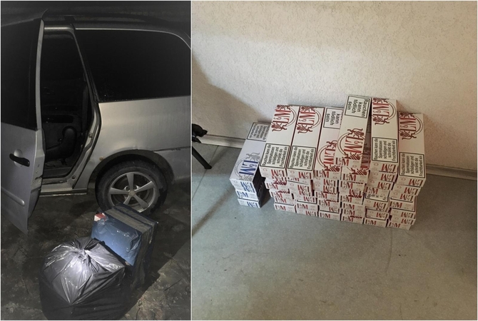 Laukiančio teismo neišsigando: kontrabandines cigaretes gabeno vėl