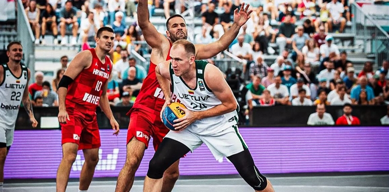 Lietuvos 3x3 rinktinė kovos dėl Europos čempionato bronzos