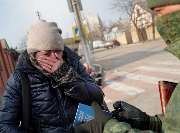 Mariupolio meras ragina visiškai evakuoti miestą