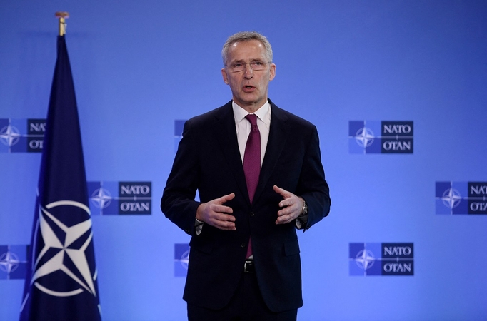NATO nesutinka paskelbti neskraidymo zoną virš Ukrainos