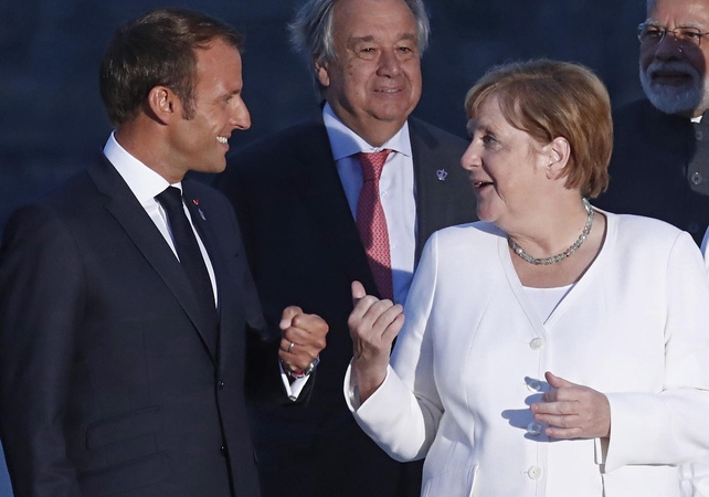Vokietija ir Prancūzija sieks susitikimo su V. Putinu Ukrainos klausimu