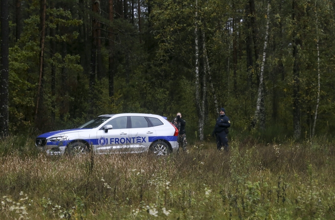 „Frontex“ pareigūnai tęs misiją Lietuvos pasienyje
