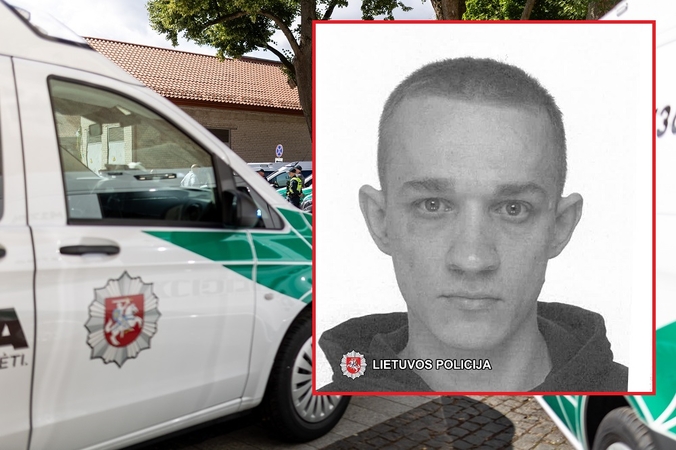 Policija prašo pagalbos: slapstosi vagystėmis įtariamas vyras
