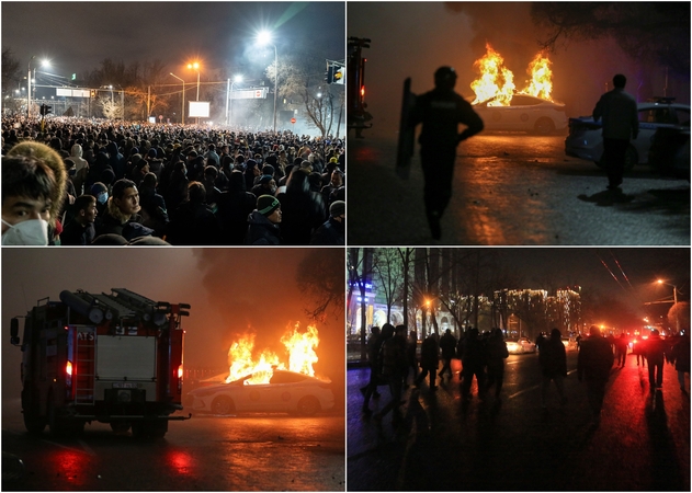 Neramumų apimto Kazachstano prezidentas: nebus jokių derybų su protestuotojais