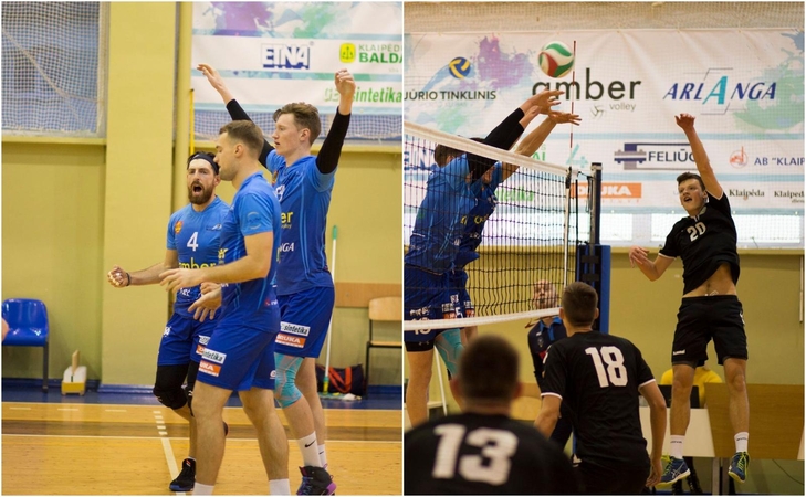 Lietuvos vyrų tinklinio čempionate – Klaipėdos ir Marijampolės klubų pergalės