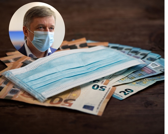 Kai kuriems nuo COVID-19 pasiskiepijusiems asmenims siūlo skirti 100 eurų išmoką