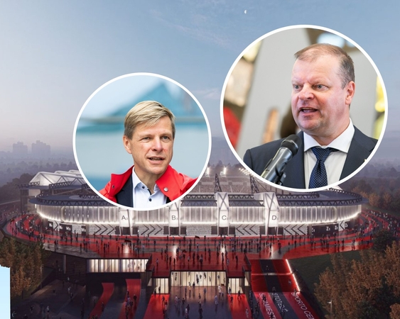 Remigijus Šimašius (kairėje) ir Saulius Skvernelis (dešinėje)