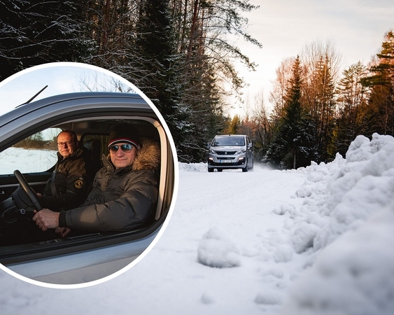 Keliai: bendražygių teigimu, sudėtingiausia buvo važiuoti per Suomiją ir Švediją.