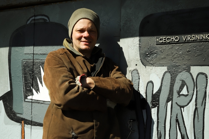 Kūryba: metalo menininko A. Stonio-Kupriuko galvoje knibžda galybė originalių idėjų.