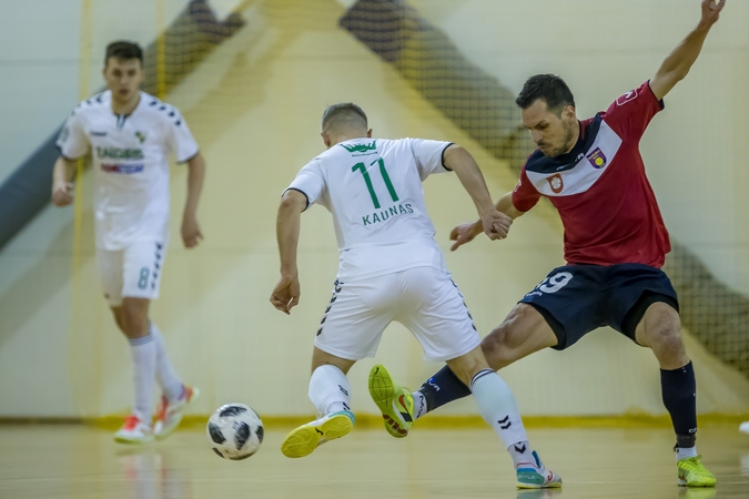 „Kauno Žalgirio“ salės futbolininkai – Lietuvos čempionato finale 