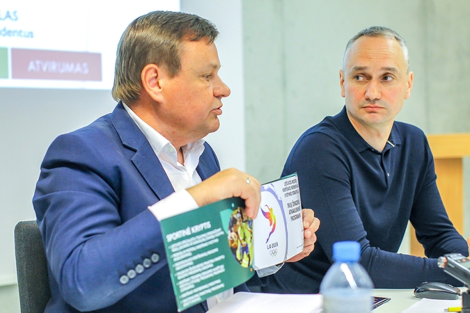 LKF prezidento posto sieksiantis V. Gedvilas: konkurencijos nebijome
