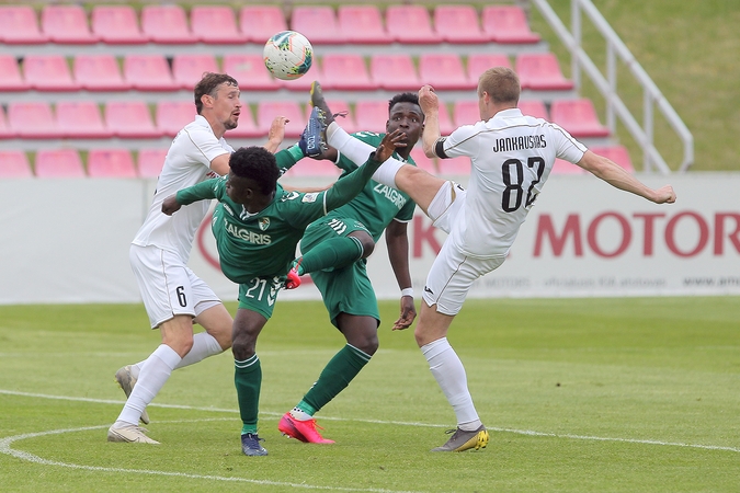 „Kauno Žalgiris“ svečiuose turėjo pripažinti Lietuvos čempionų pranašumą