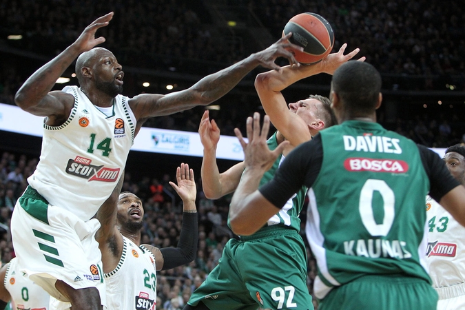  „Žalgiris“ Eurolygoje patiesė Graikijos superklubą ir nutraukė nesėkmių seriją