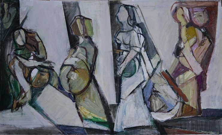 A.V.Burba. Iš ciklo „Smėlio žmonės“. 