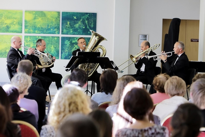 Klaipėdos brass kvintetas švenčia 30-metį