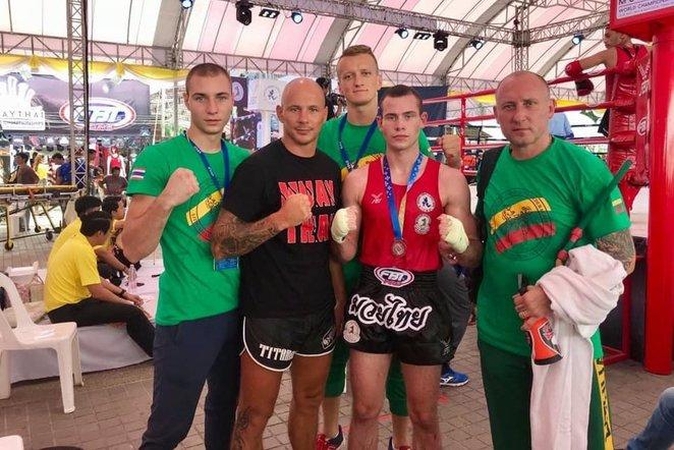 M. Pultaražinskui – pasaulio muaythai čempionato sidabro medalis