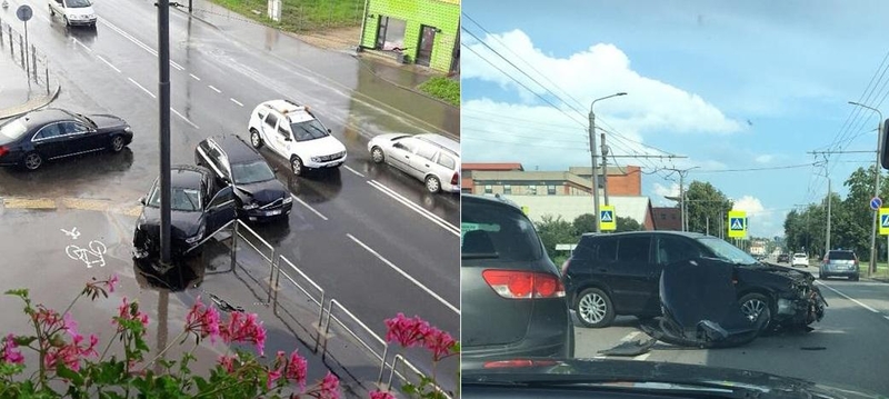 Kaune pasipylė eismo nelaimės: traumas patyrė motociklininkas ir dviratininkas
