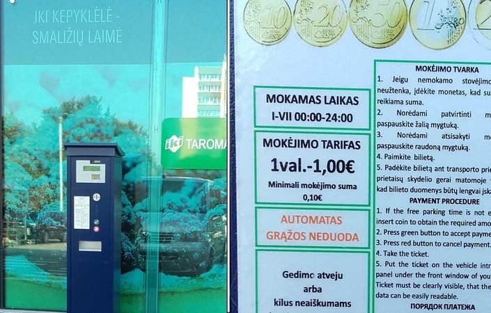 Neveikiančių parkomatų detektyvas: kauniečiai nesupranta – reikia mokėti, ar ne