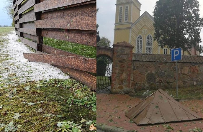 ESO: po škvalo elektros neturi apie 500 vartotojų 