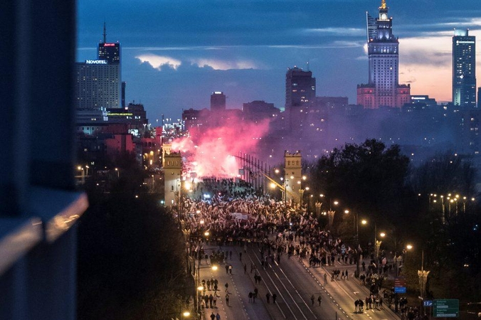 Lenkija griežtai smerkia rasizmą, bet teisina demonstraciją