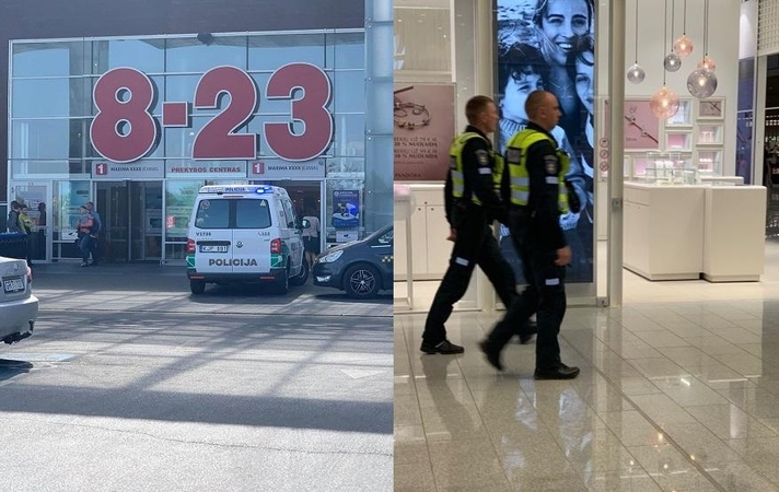 „Akropolyje“ naudodami netikras korteles pinigus grynino trys rusai