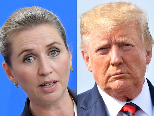 Mette Frederikse ir Donaldas Trumpas