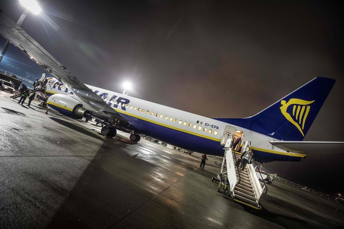 „Ryanair“ neišvengė pirmojo pilotų streiko