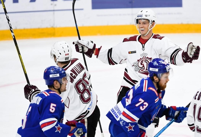 N. Ališauskas KHL pirmenybėse pelnė penktąjį įvartį 