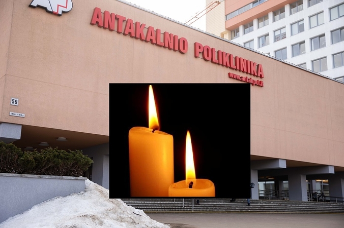 Antakalnio poliklinikoje užgeso pacientės gyvybė