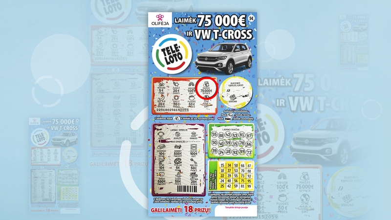 Aukso puodą laimėjusiai „Teleloto“ gerbėjai ir vėl nusišypsojo sėkmė: susižėrė 75 tūkst. eurų