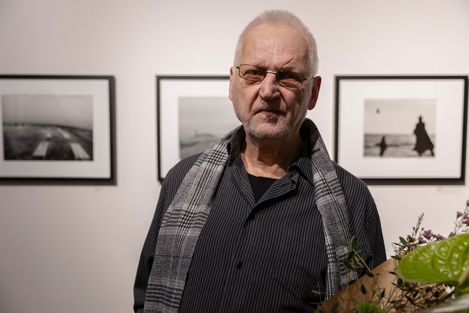 Nupūtęs dulkes fotografas E. Butkevičius grįžo su trenksmu
