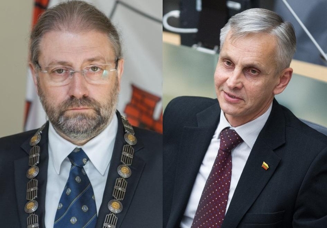  Rytis Mykolas Račkauskas (kairėje)Povilas Urbšys