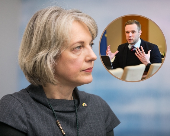 Asta Skaisgirytė ir Gabrielius Landsbergis