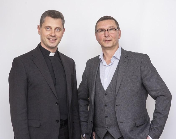 Ričardas Doveika ir Andrius Kaluginas