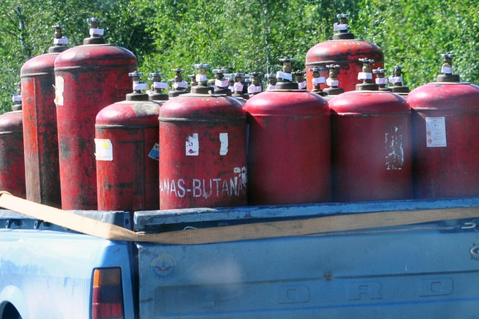 Daugiabučiuose – jokių dujų balionų