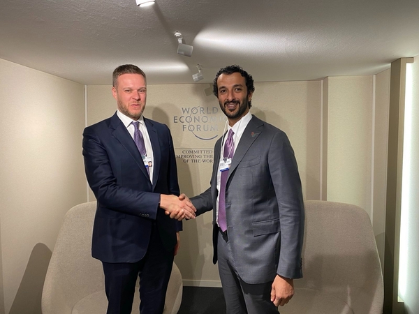 Gabrielius Landsbergis ir Abdullah Bin Touqu