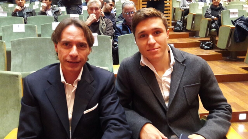 Tradicija: E.Chiesa (kairėje) ir F.Chiesa turi bendrą puslapį Italijos futbolo rinktinės metraštyje.