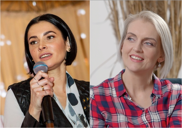 Agnė Jagelavičiūtė (kairėje) ir Rūta Ščiogolevaitė