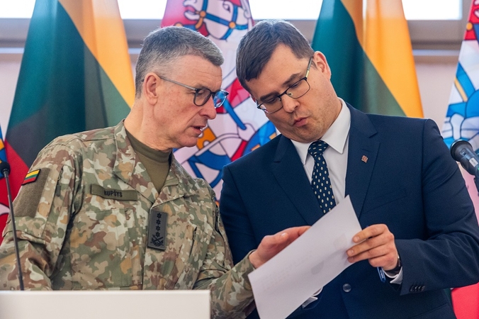 Valdemaras Rupšys (kairėje) ir Laurynas Kasčiūnas