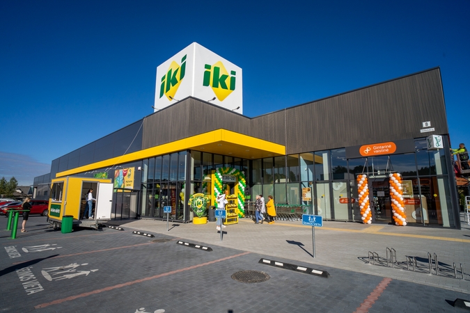Aktyviai plėtros planus vykdantis „Iki“ atidarė visiškai naują parduotuvę Romainiuose