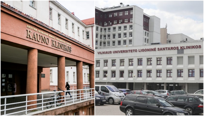 Premjerė ir sveikatos ministras žada pusiausvyrą tarp Kauno ir Santaros klinikų
