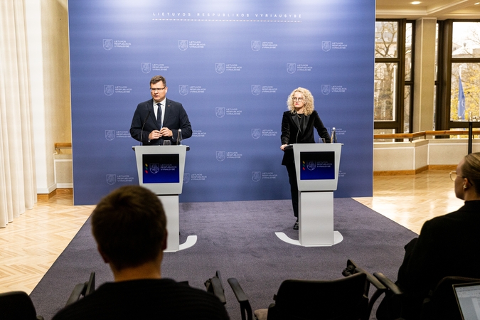 Laurynas Kasčiūnas ir Aušrinė Armonaitė