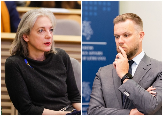 Asta Skaisgirytė ir Gabrielius Landsbergis