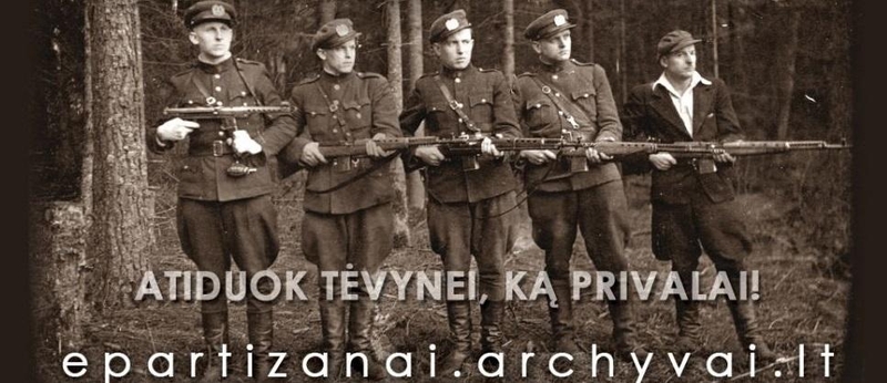 Sukurtas partizanų dokumentų elektroninis archyvas
